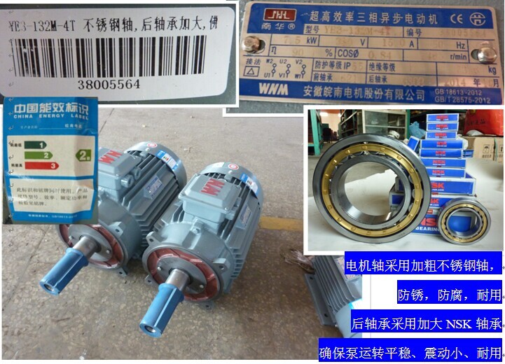 2BVF水環式真空泵為何配套定制專用電機，使水環真空泵運轉更平穩、耐用