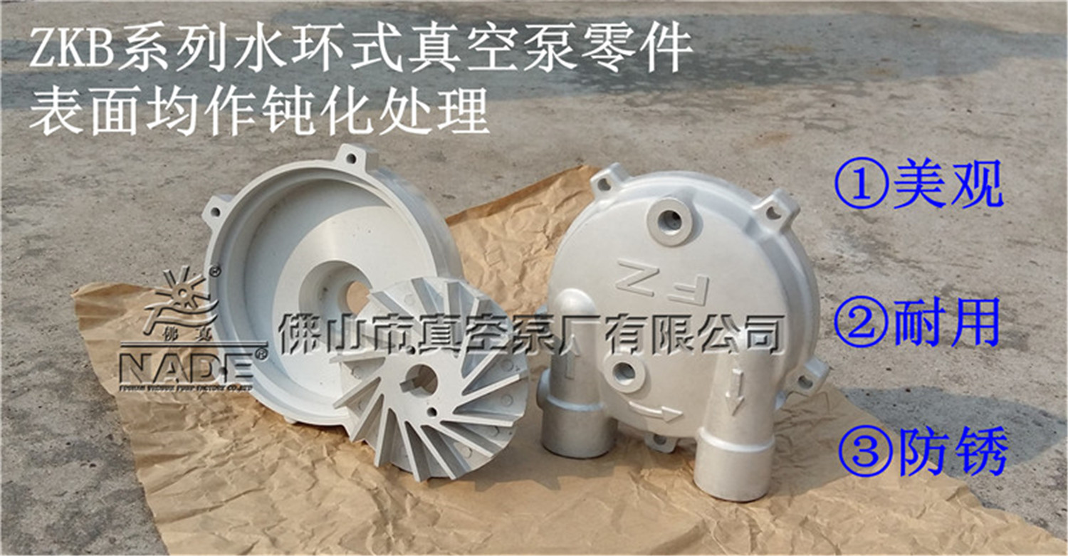 水環式真空泵ZKB-24表面鈍化處理效果圖