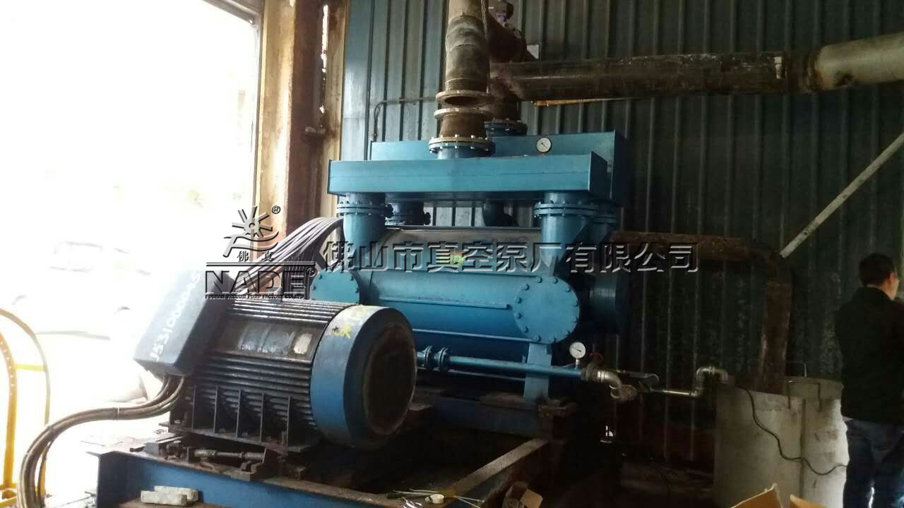 2BEF3系列2BEF3-40-80水環式真空泵在香港水泥廠現場應用