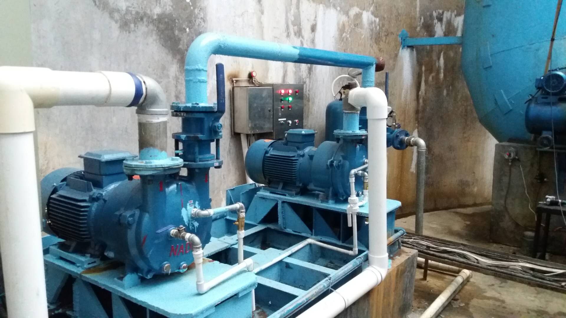 水廠用水環式真空泵